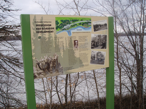 Orr Roadside Parking Area Interpretive Sign