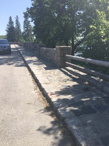 Orr Roadside Parking Area, main parking area
