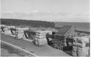 Historic view of Split Rock Lighthouse