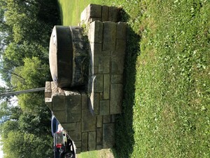 Marine on St. Croix mill stone marker