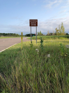 Sign at Vineland Historical Marker