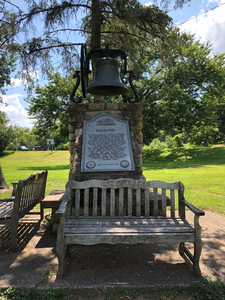 Marine on St. Croix bell historic marker